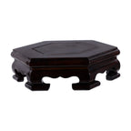 Wooden Hexagon Display Stand – Solid Wood Pedestal Riser Base Wood Display Stand Richie's Default Title
