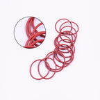10pcs VMQ Silicone O-Rings CS2.4mm OD32–50mm Red Gasket Silicone O-Ring Gasket Richie's