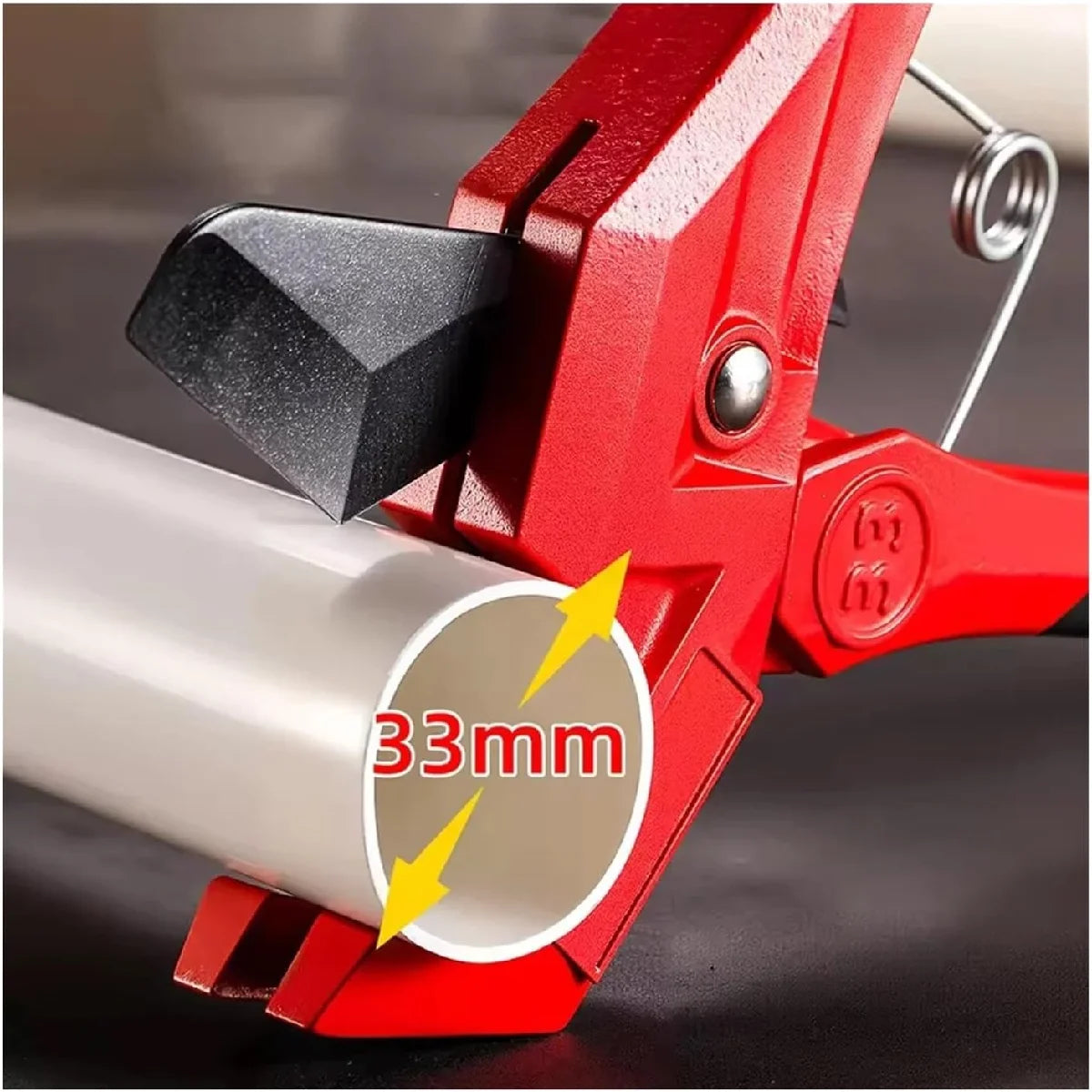 Ratchet PVC Pipe Cutter Aluminum Alloy 0–33mm | 210mm Pipe Cutter Tool Richie's