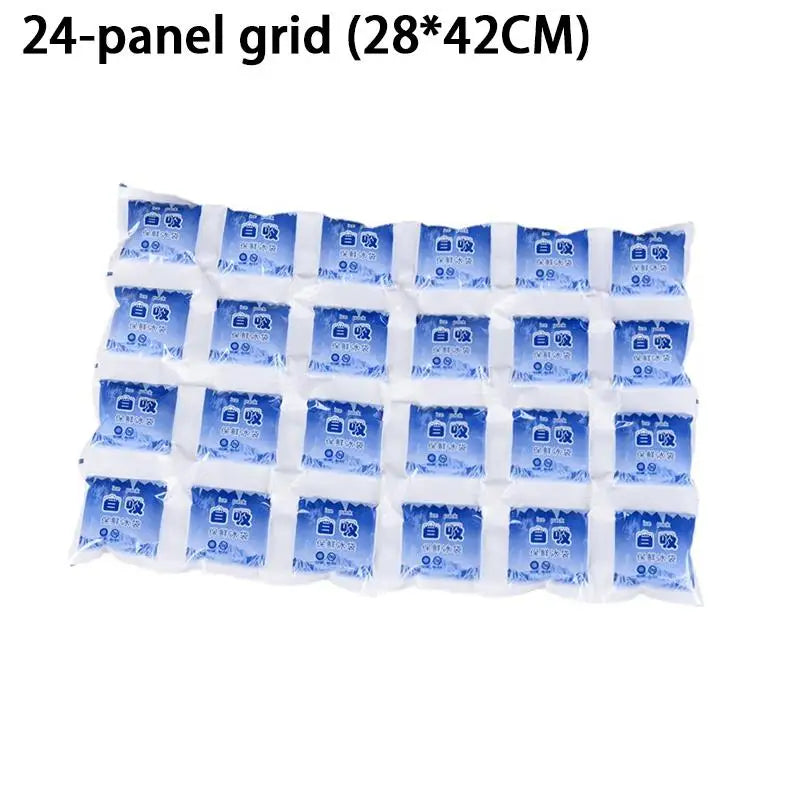 Reusable Gel Ice Pack 24/28 Grids – Cooler Bag for Food & Drinks Reusable Ice Pack Richie's A3