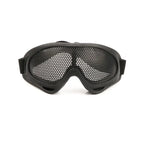 Tactical Airsoft Paintball Metal Mesh Goggles – UV Protection Tactical Mesh Goggles Richie's Black