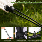 Heavy Duty Tarp Clips & Ball Bungee Cords 22-Pack Kit Tarp Clip Kit Richie's