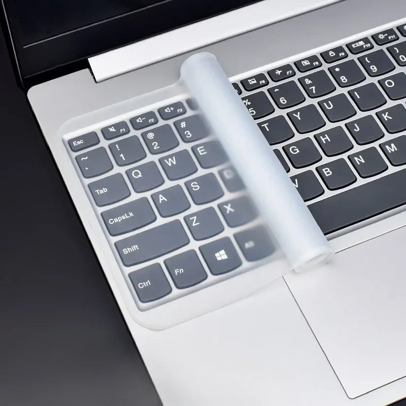 Universal Silicone Laptop Keyboard Cover Protector 12–17 Inch Keyboard Protector Cover Richie's Clear-15-17inch