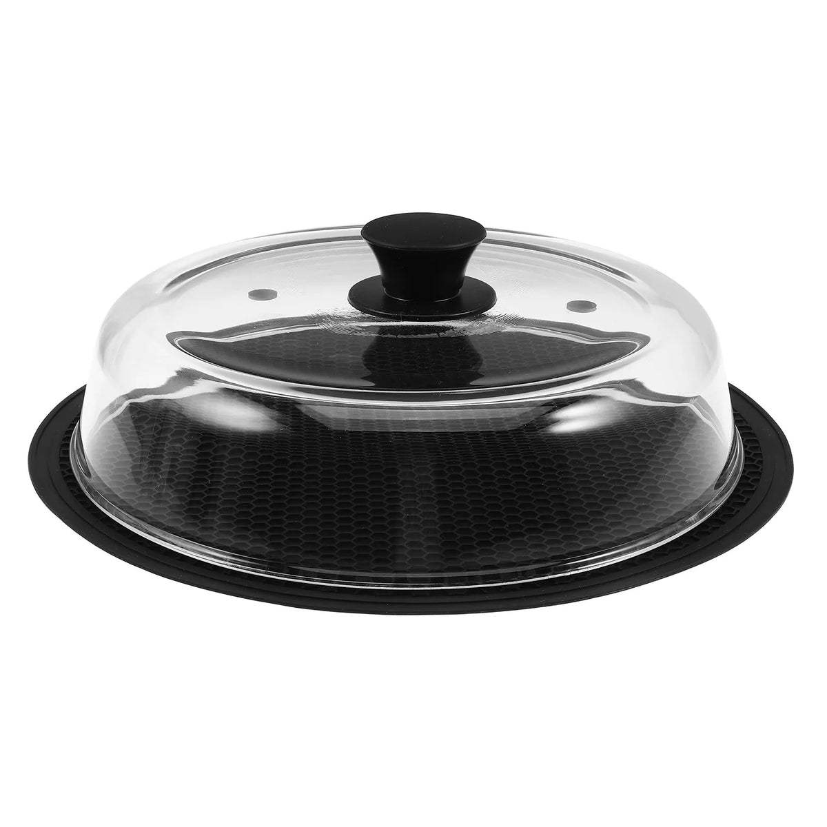 Borosilicate Glass Microwave Splatter Cover 10 Inch Vented Lid Microwave Splatter Cover Richie's Default Title
