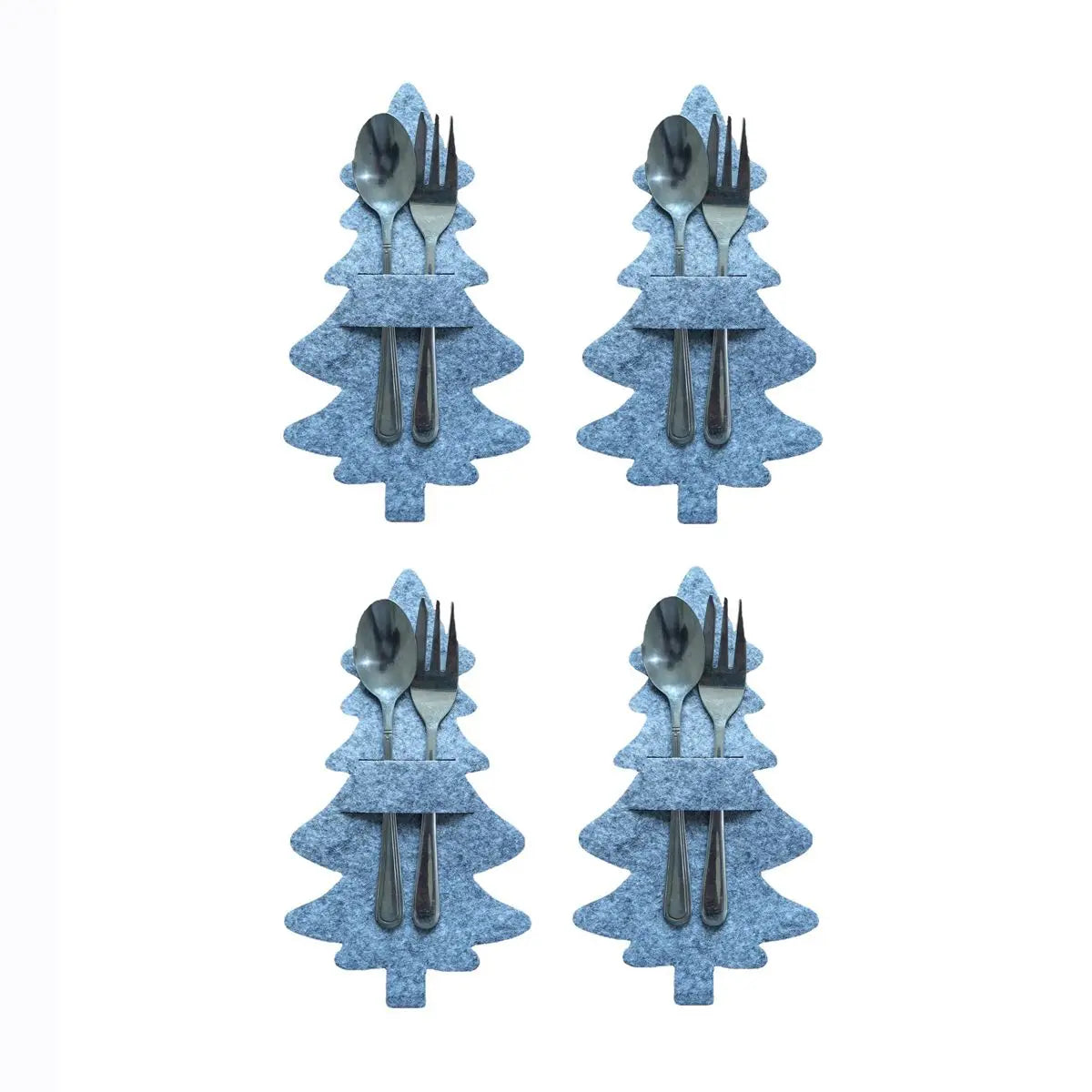 Christmas Cutlery Holder Bags | Festive Non-Woven Fabric 4 Pcs Cutlery Holder Bags Richie's 8