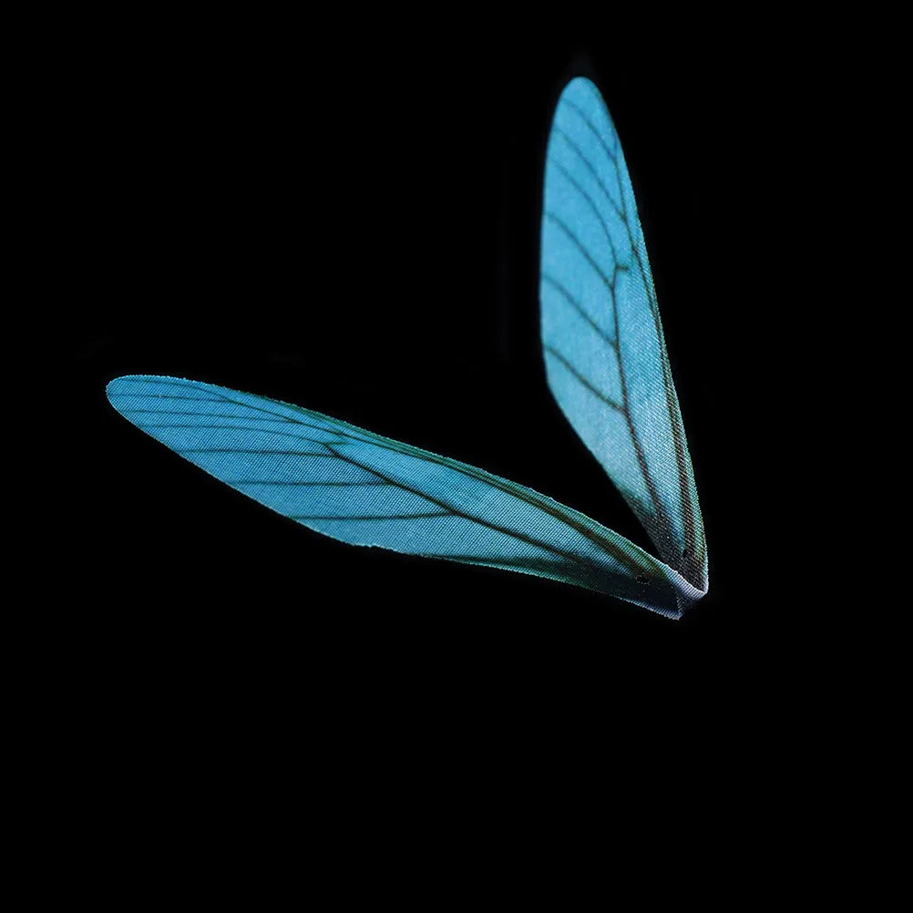 50Pcs Chiffon Dragonfly Wing Decors for DIY Earrings & Crafts Jewelry Craft Supplies Richie's