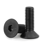 UNC 4-40 6-32 8-32 10-32 Grade 10.9 Flat Head Allen Bolts Machine Screws Richie's