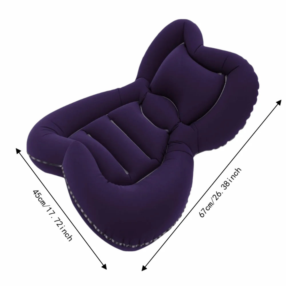 Inflatable Lumbar Support Pillow – Portable Ergonomic Back Cushion Lumbar Support Cushion Richie's