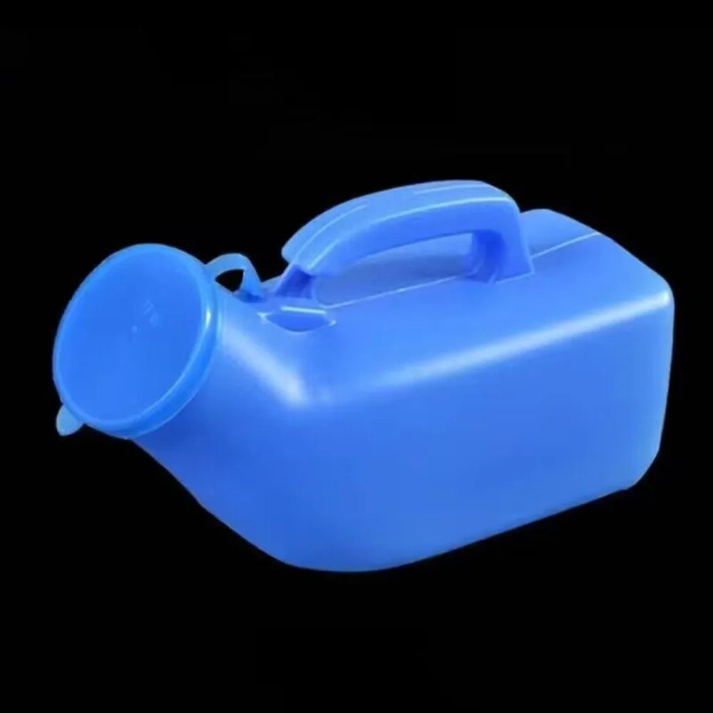 Portable Urinal Bottle with Lid – 1000ml Large Capacity Travel Portable Urinal Bottle Richie's 1200ML-Blue