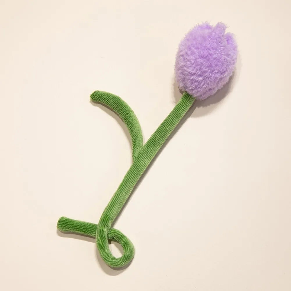 Handmade Felt Flower Bendable Wire Stem Artificial Bouquet Artificial Felt Flower Richie's 10