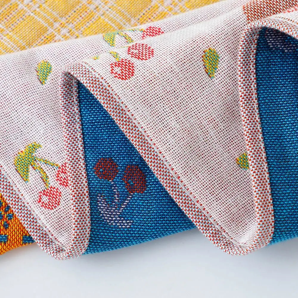 4-Layer Cotton Gauze Hand Towel 34x74cm – Quick Dry Kitchen Towel Cotton Hand Towel Richie's