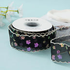 4cm Double-Sided Satin Ribbon Stripe Sequin DIY Gift Wrap Craft Ribbon Richie's