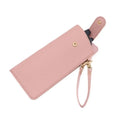 PU Leather Glasses Storage Pouch – Compact Bag Attachment Eyewear Storage Pouch Richie's Pink 1 Pc