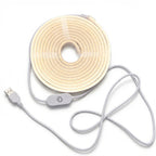 USB LED Strip Light IP65 Waterproof COB 5V Warm White Neon Tape LED Strip Light Richie's