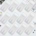 20-Set Clear Acrylic Lock Hasp Transparent Hinge Latch Buckle Acrylic Lock Hasp Richie's