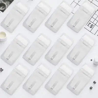 20-Set Clear Acrylic Lock Hasp Transparent Hinge Latch Buckle Acrylic Lock Hasp Richie's
