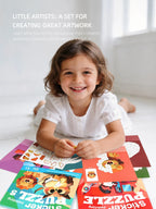 Children's 3D Pop-Up Sticker Book – Montessori Quiet Book Ages 3–6 Kids Activity Book Richie's