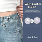 Rhinestone Adjustable Waist Buckle – Detachable Jean Clasp Waist Buckle Clasp Richie's
