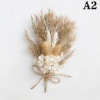 Mini Dried Flower Bouquet – Natural Baby's Breath Home Decor Dried Flower Bouquet Richie's A2
