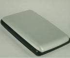 Aluminum RFID Blocking Card Holder Slim Hard Case Wallet RFID Card Holder Richie's Gray