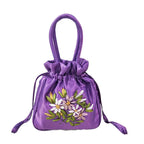 Women Embroidery Flower Cosmetic Bag – Ethnic Mini Purse & Pouch Cosmetic Pouch Richie's