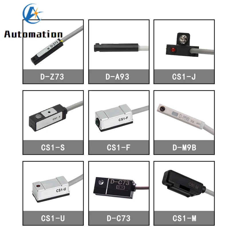 Pneumatic Cylinder Magnetic Reed Switch CS1 D-Series Sensor Magnetic Reed Switch Richie's
