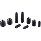 DIN914 Hex Socket Grub Set Screws M2–M6 Black Cup Point Grub Set Screws Richie's