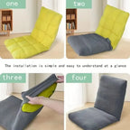 Stretch Tatami Chair Cover – Elastic Breathable Floor Seat Protector Chair Slipcover Richie's