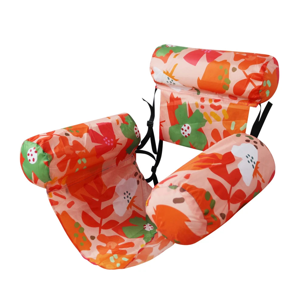 Inflatable Pool Float Lounger Chair with Armrests & Backrest Inflatable Pool Float Richie's H