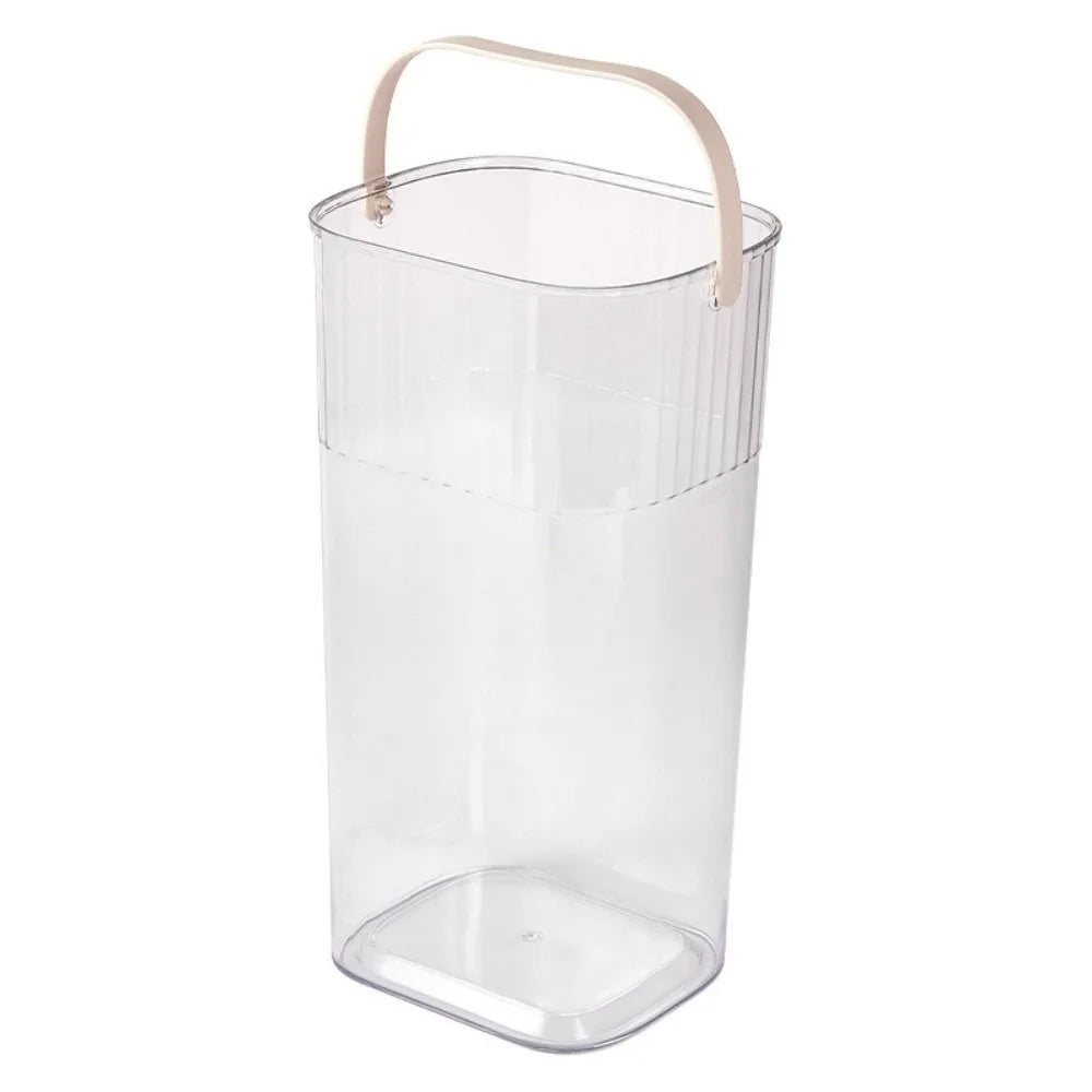 Transparent Vegetable Storage Bucket – Green Onion Organizer Vegetable Storage Bucket Richie's Light Grey