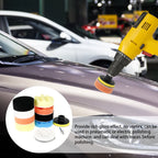 11-Pc 3" Car Polishing Buffing Pad Kit – Drill Attachment Car Polishing Kit Richie's