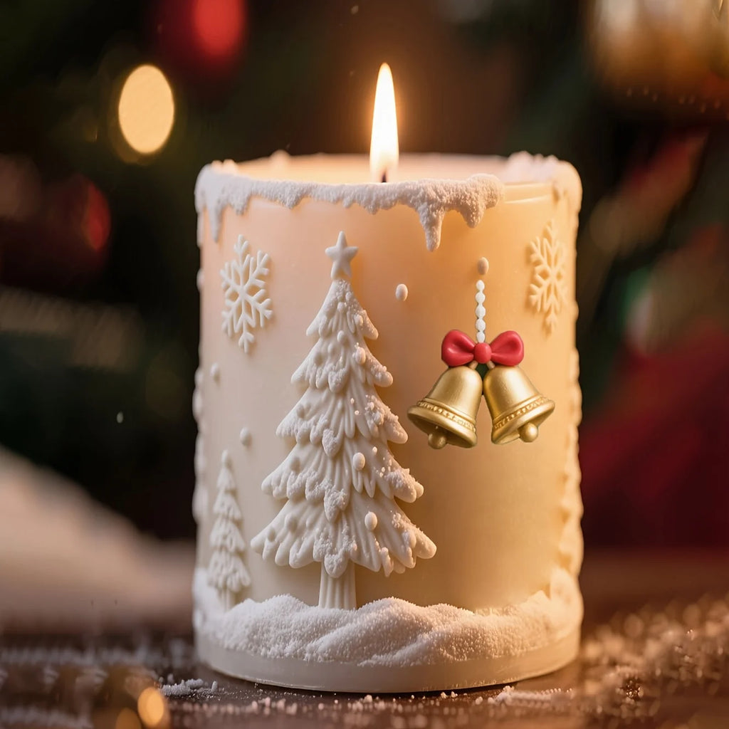 Christmas Silicone Mold – DIY Candles, Gypsum & Ornaments Silicone Craft Mold Richie's