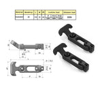 Flexible T-Handle Rubber Draw Latch – Cooler, Boat & Tool Box Rubber Draw Latch Richie's