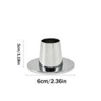 Elegant Metal Candlestick Holder Vintage Tabletop Candle Stand Candle Holder Richie's A1
