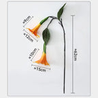PU Mandala Artificial Flowers White Wall Hanging Faux Floral Artificial Flower Decor Richie's