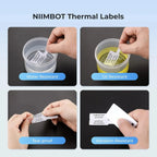 NIIMBOT Color Cable Labels – Thermal Stickers for D11 D110 Thermal Label Stickers Richie's