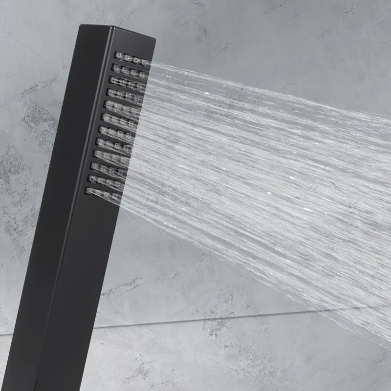 Square Handheld Shower Head – High Pressure Water-Saving Sprayer Handheld Shower Head Richie's