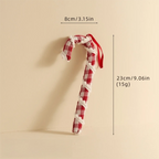 Candy Cane Christmas Ornaments – Striped Xmas Tree Pendants Christmas Ornaments Richie's 1