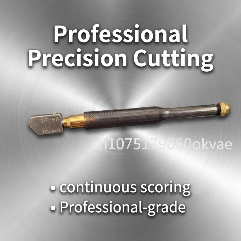 TC-90 Self-Oiling Glass & Tile Cutter – 3–12mm Tungsten Glass Cutter Tool Richie's