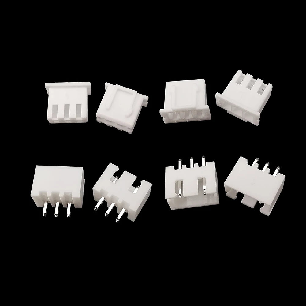 100Pcs JST XH 2.54mm Connector 2/3/4/5 Pin Housing Male Female Wire Connector Kit Richie's