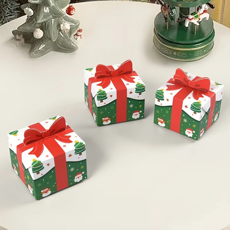 20pcs Christmas Gift Boxes with Red Bow – DIY Candy Boxes Christmas Gift Boxes Richie's