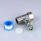 RO Feed Water Adapter 1/2 to 1/4 3/8 with Shut-Off Ball Valve Water Filter Adapter Richie's