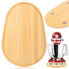 Bamboo Stand Mixer Sliding Mat – Non-Slip Appliance Mover Board Mixer Sliding Mat Richie's