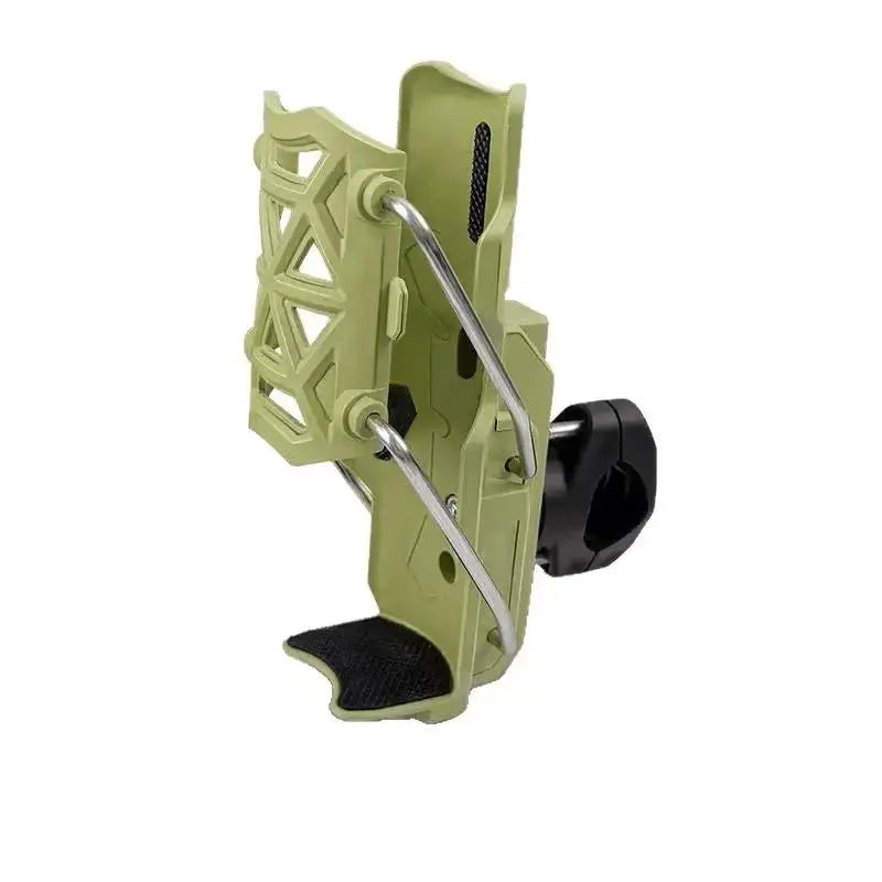 360° Adjustable Motorcycle Handlebar Cup & Bottle Holder Motorcycle Cup Holder Richie's Green-1Pc