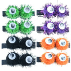 4 Pairs Halloween Eyeball Hair Clips Kids Party Hairpins Halloween Hair Clips Richie's