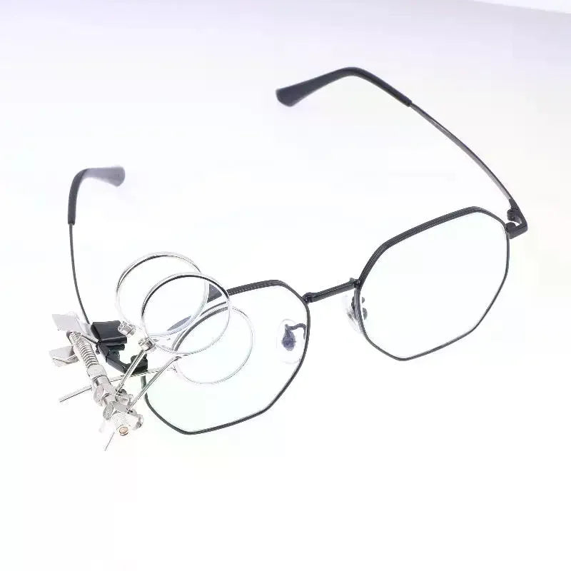 Clip-On Triple Lens Loupe Magnifier 10X 15X 20X for Jewelers Clip-On Loupe Magnifier Richie's