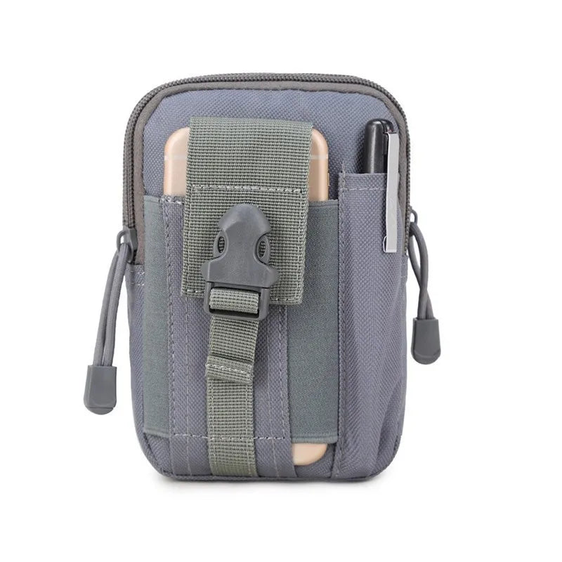 Tactical Leg Bag Multi-Pocket Waist Fanny Pack Belt Bag Tactical Waist Bag Richie's Gray