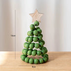 Nordic Wooden Christmas Tree Desktop Ornament | Holiday Decor Christmas Tree Ornament Richie's D 1PC