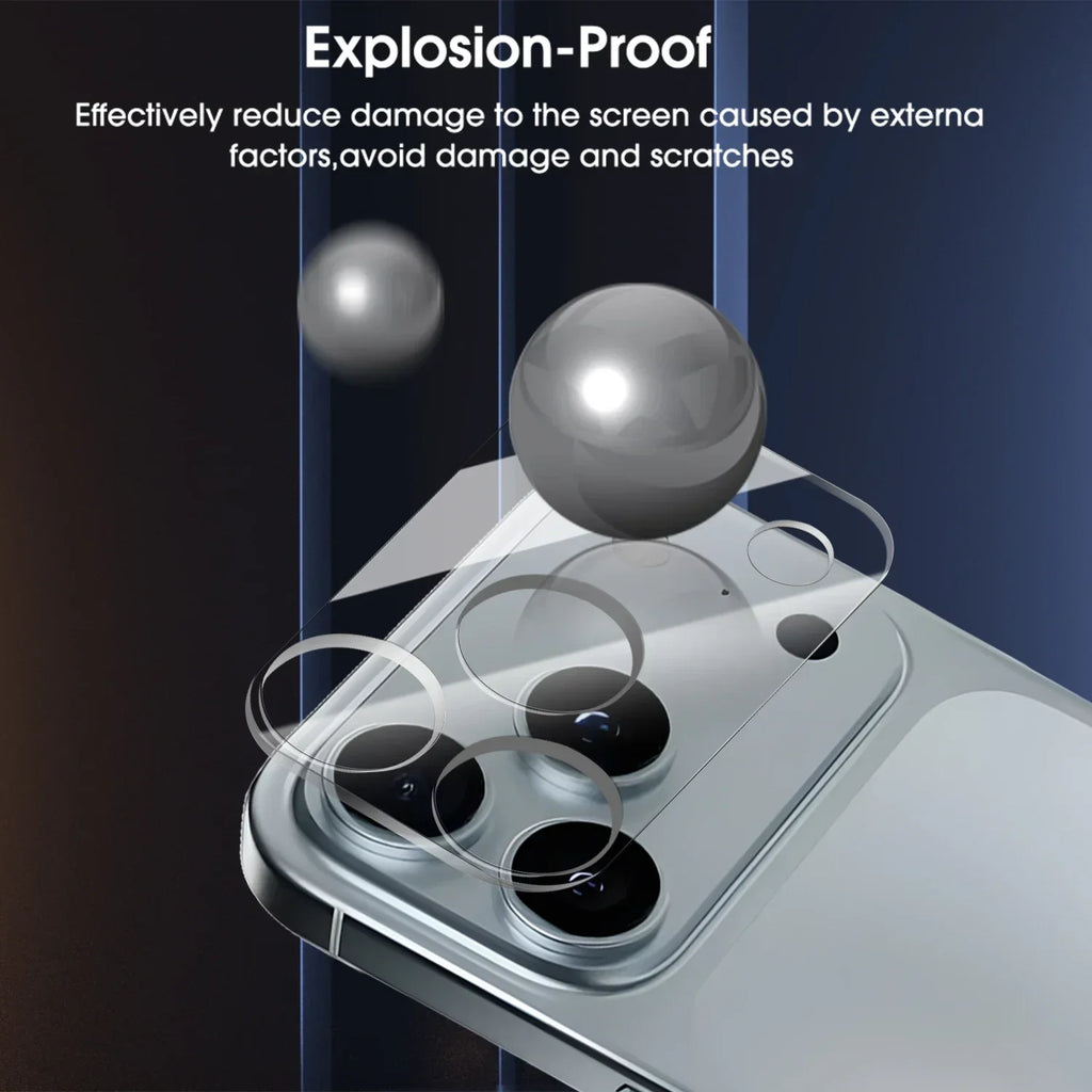 Tempered Glass Camera Lens Protector for iPhone 17 & 18 Pro Max Camera Lens Protector Richie's