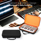 EVA Hard Case for Akai MPK Mini 4 MIDI Keyboard | Travel Bag MIDI Keyboard Case Richie's